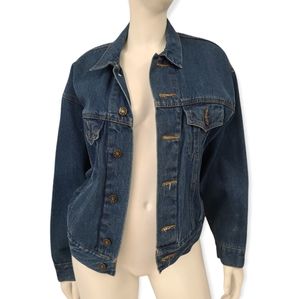 Vintage 80's Giorgio Morandi Jean Jacket Small